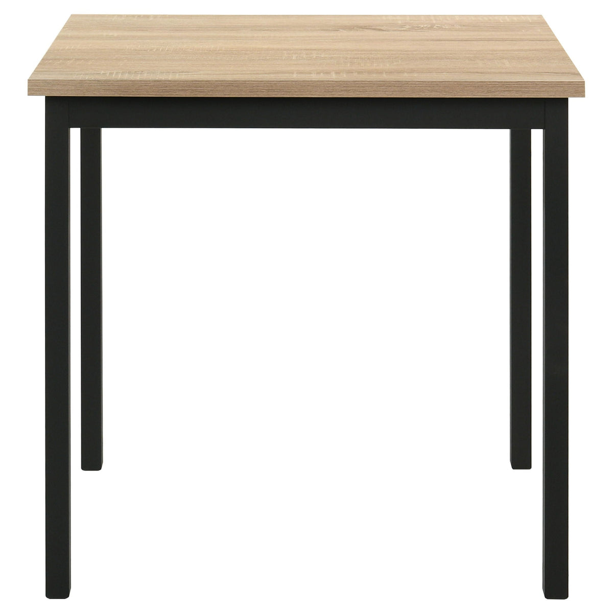 Garza Space Saving Rectangular Dining Table Greige Oak