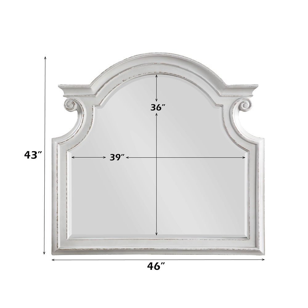 Florian - Mirror - Antique White