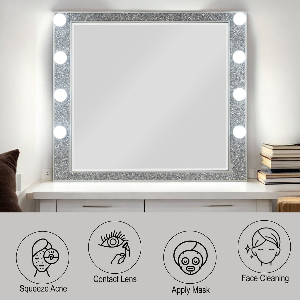 Sliverfluff - Mirror With Light - Champagne
