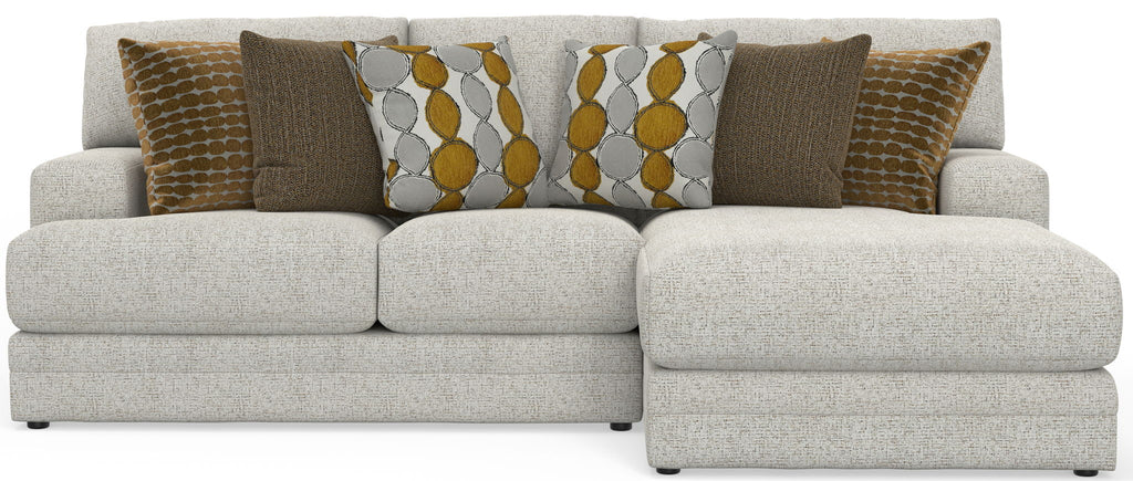 Tori - Sectional With Comfort Coil Seating And Accent Pillows Included