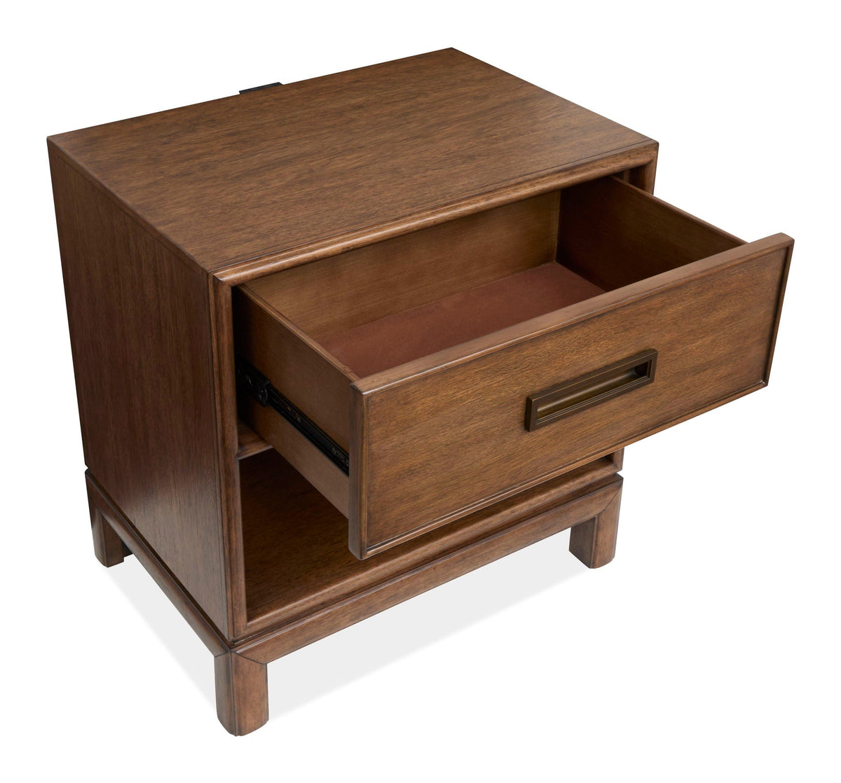 Ridgefield - Open Nightstand - Russet