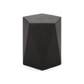 Side Table With Geometric Design