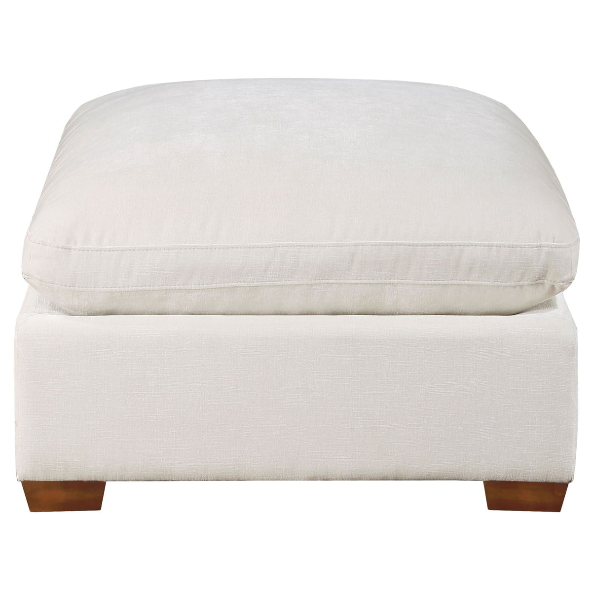 Lakeview Rectangular Upholstered Ottoman Ivory