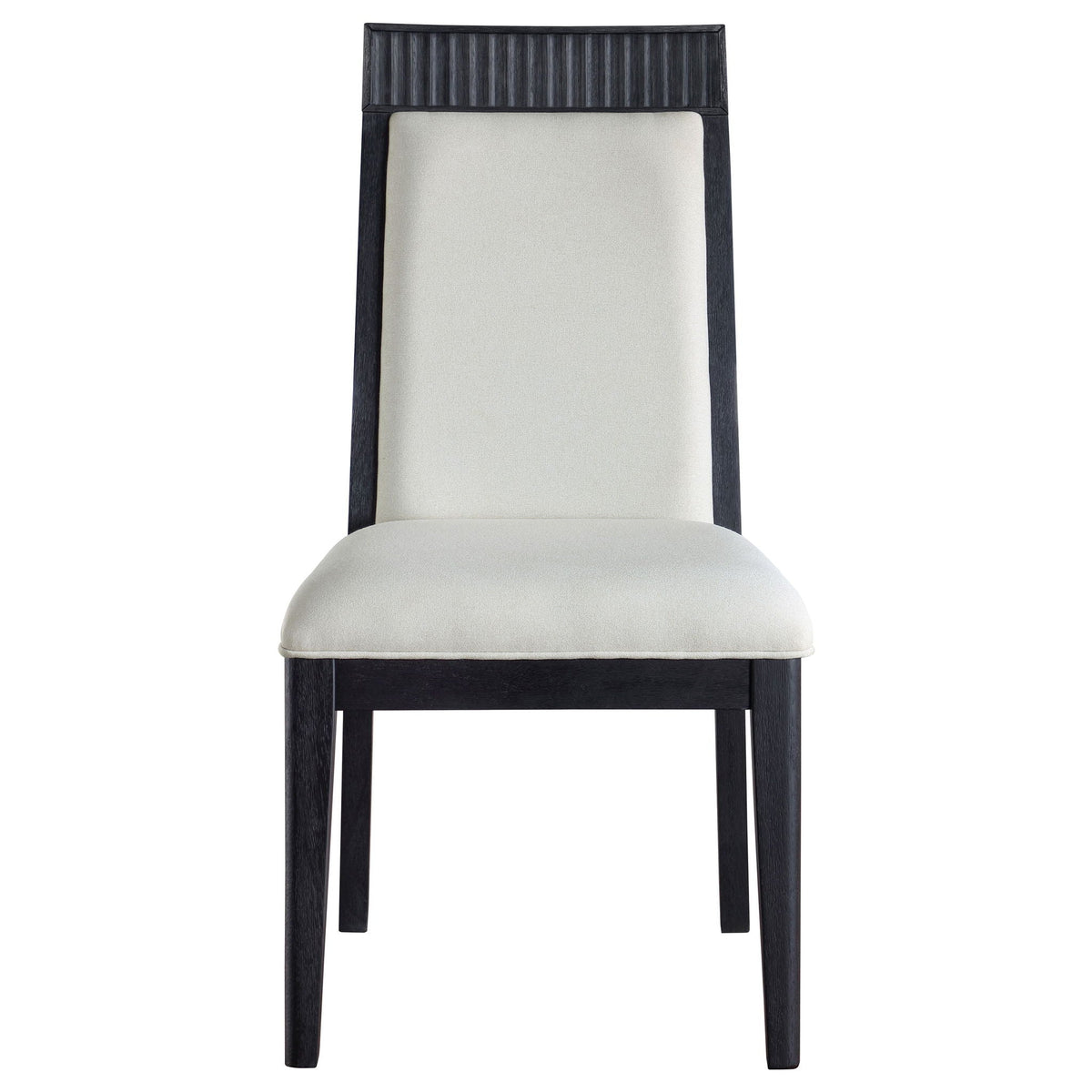 Brookmead Dining Side Chair Ivory and Black (Set of 2)