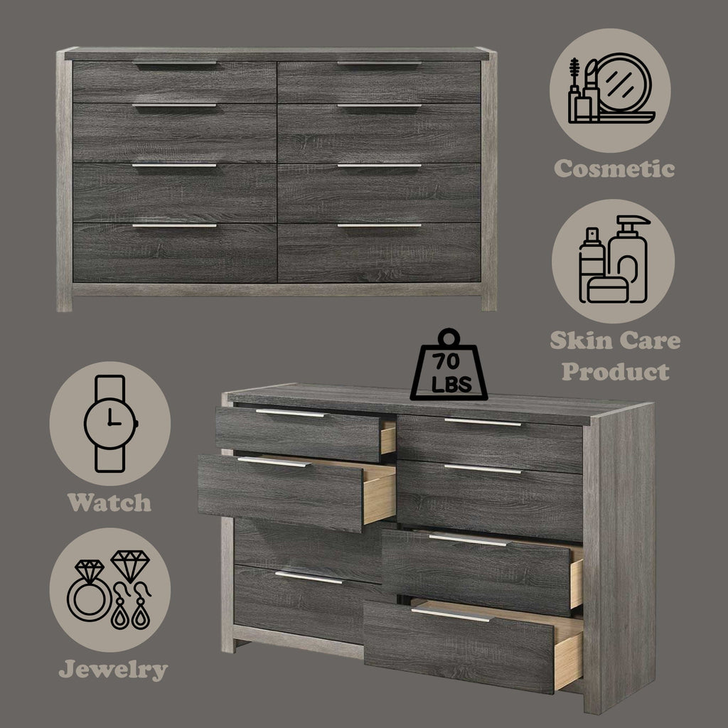 Jehoram - Dresser - Gray