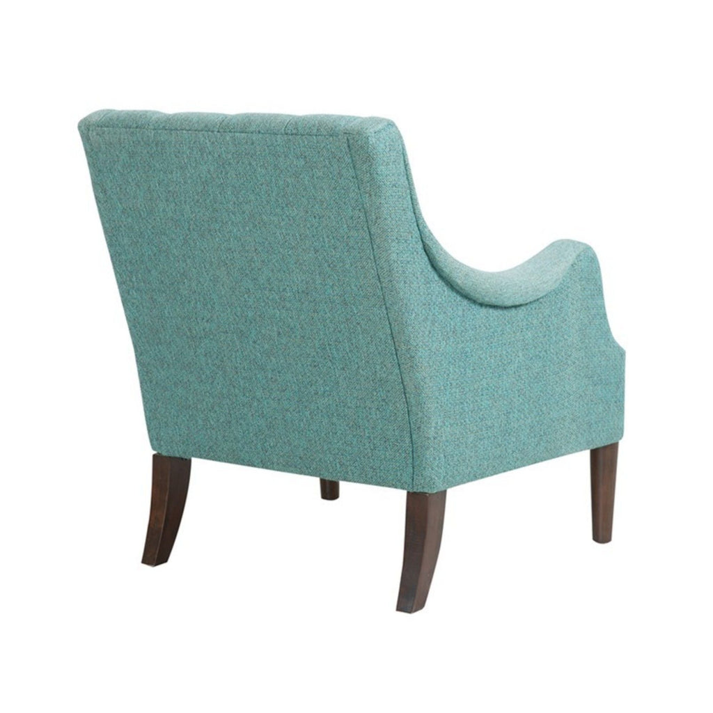 Qwen - Button Tufted Accent Chair With - Teal