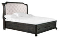 Bellamy - Complete Sleigh Storage Bed