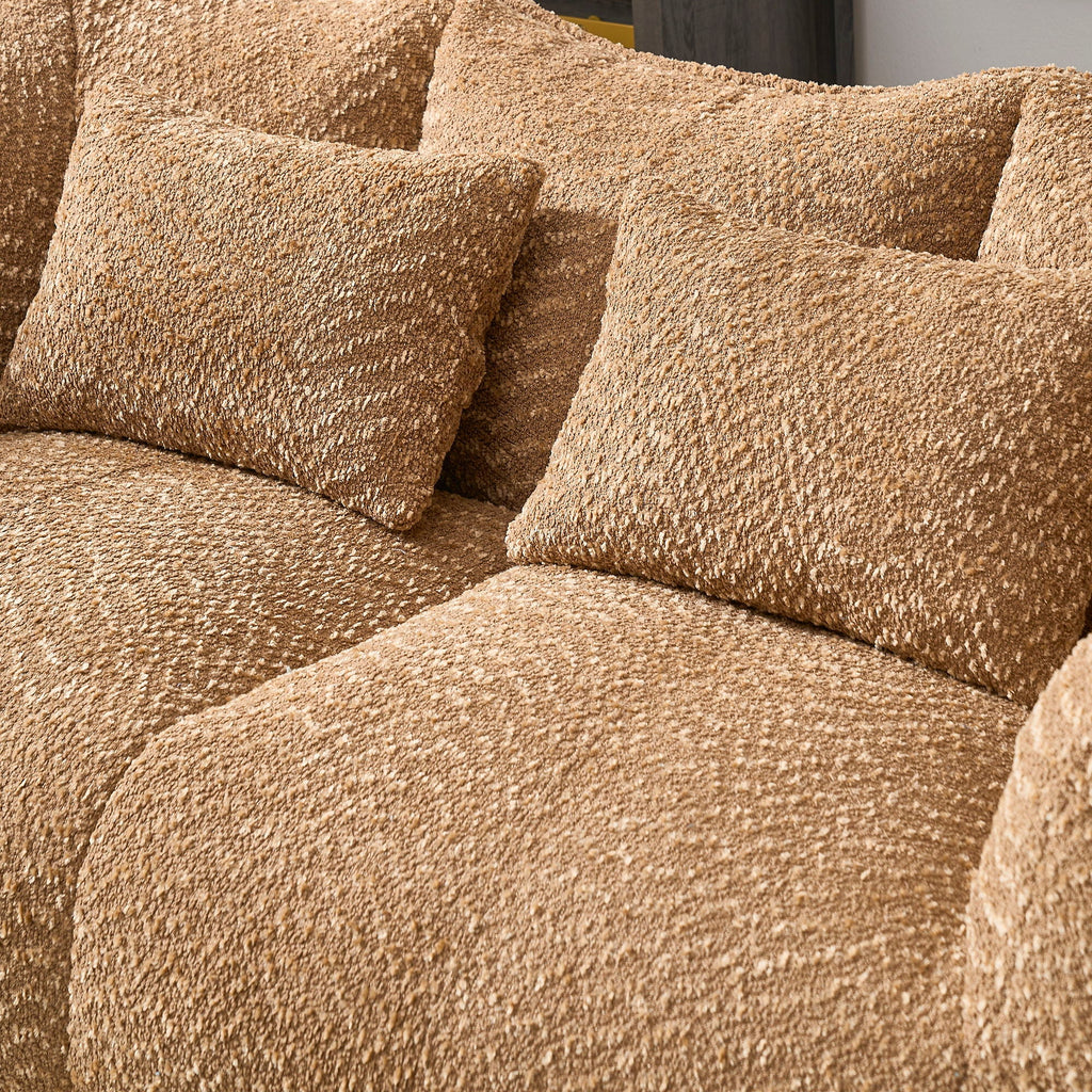 Comfortable Dual Beanbag Chair With High Resilience Foam Core For 2 People