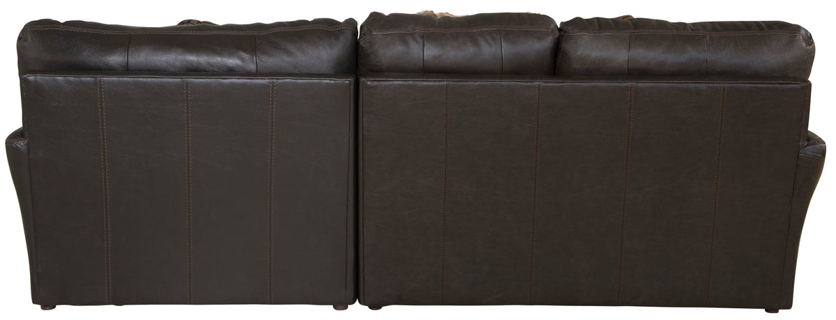 Denali - Italian Leather Match Sectional