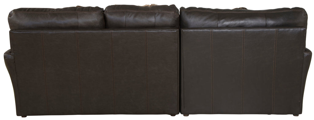 Denali - Italian Leather Match Sectional