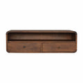 Floating Open Console - Chestnut
