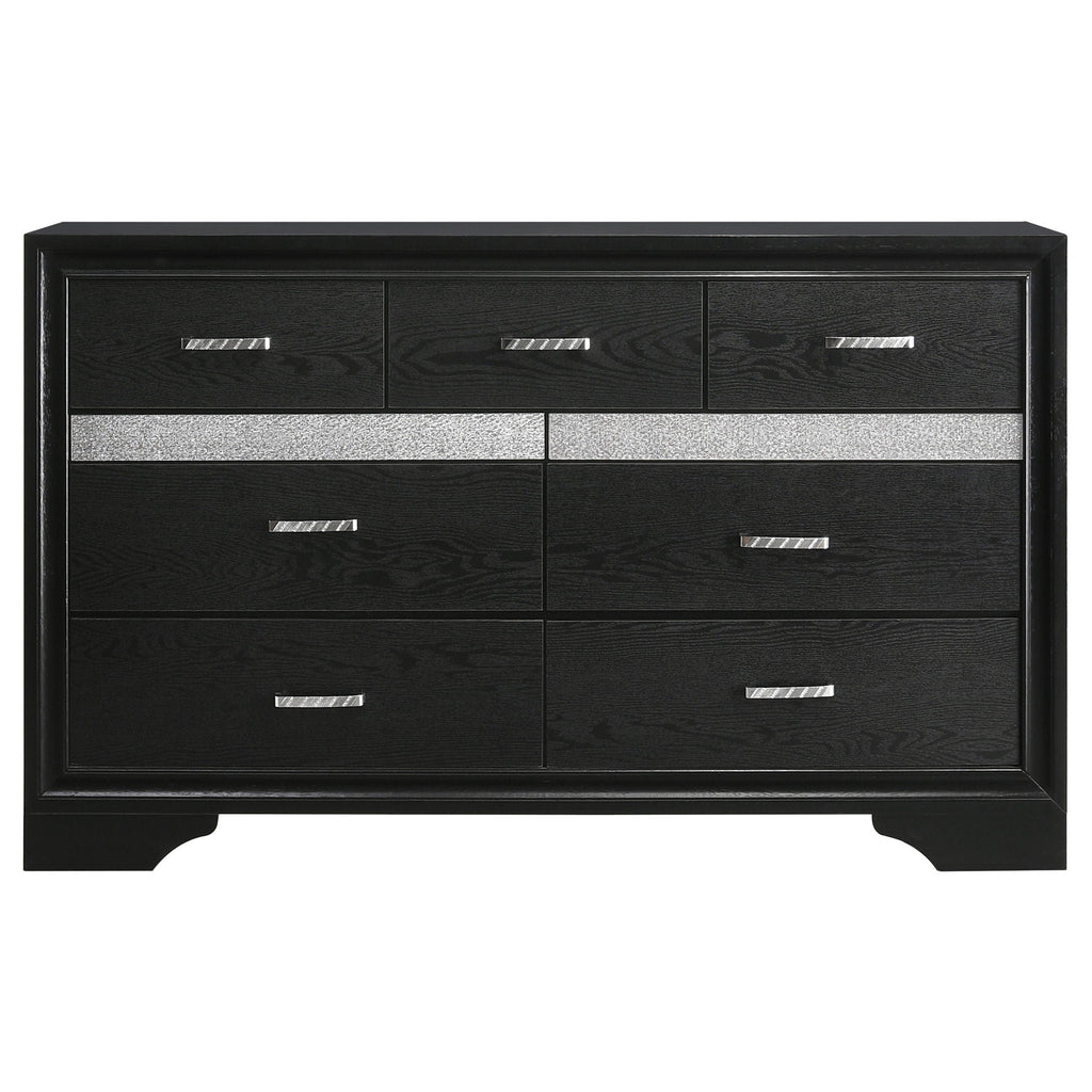 Miranda 9-drawer Dresser Black