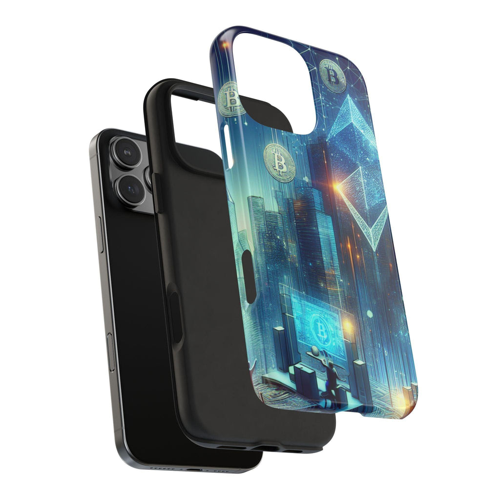 Phone Case - Cryptocurrency Enthusiasts Futuristic Design