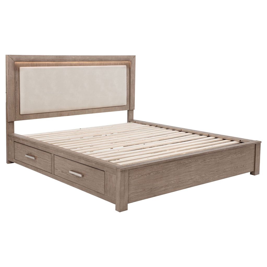 Kenora 5-piece California King Bedroom Set Barley Brown