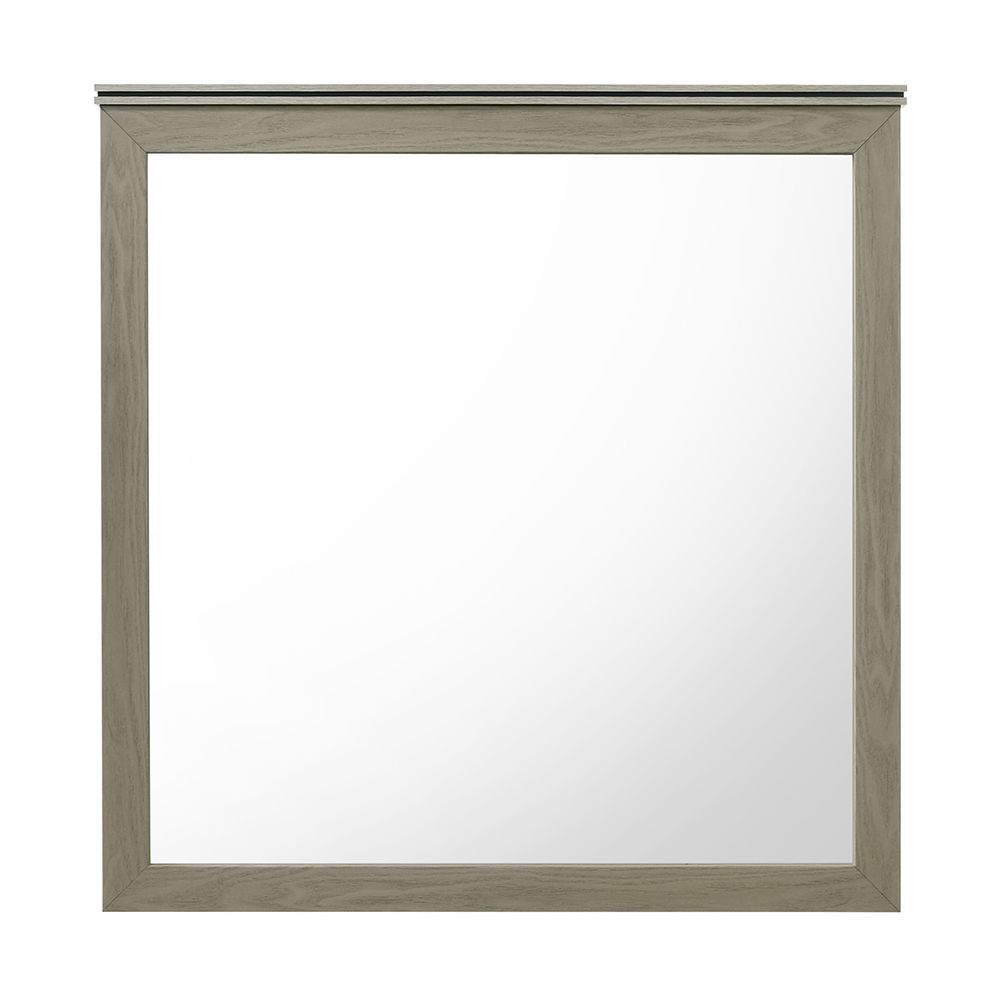 Joanna - Mirror - Weathered Gray