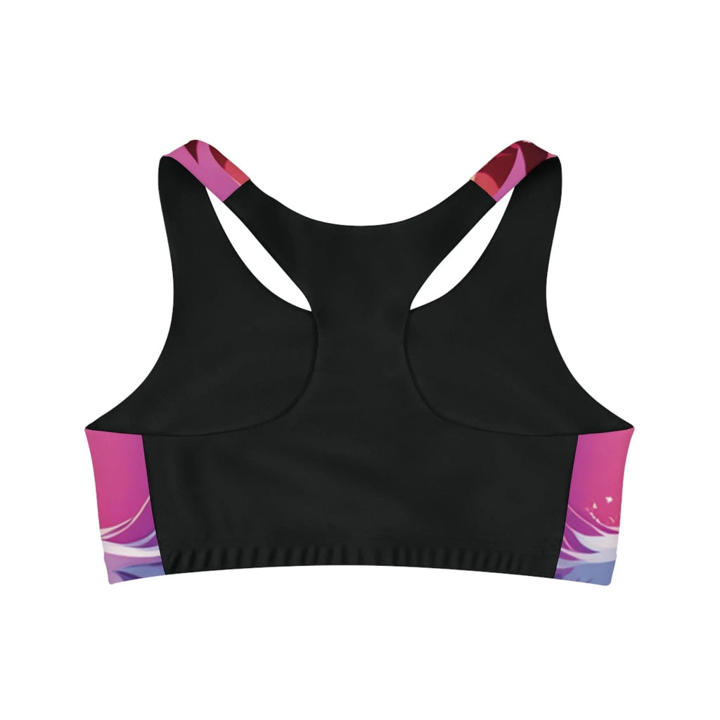 Vibrant Goat-Themed Sports Bra: Energize Your Workout with Playful Style