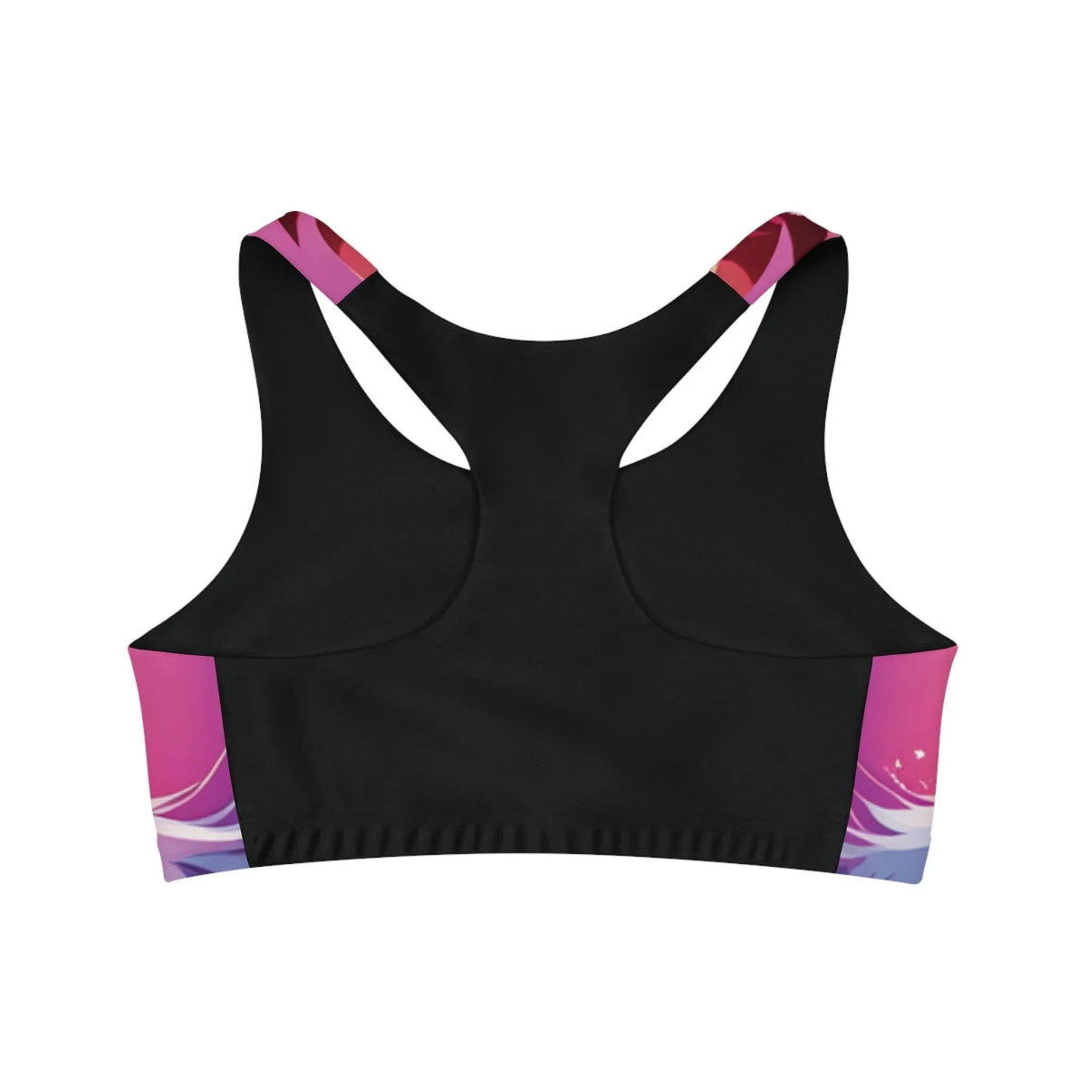 Vibrant Goat-Themed Sports Bra: Energize Your Workout with Playful Style