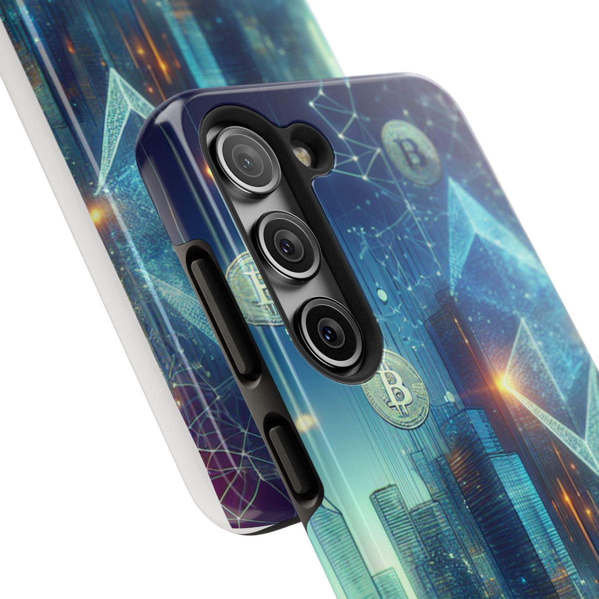 Phone Case - Cryptocurrency Enthusiasts Futuristic Design