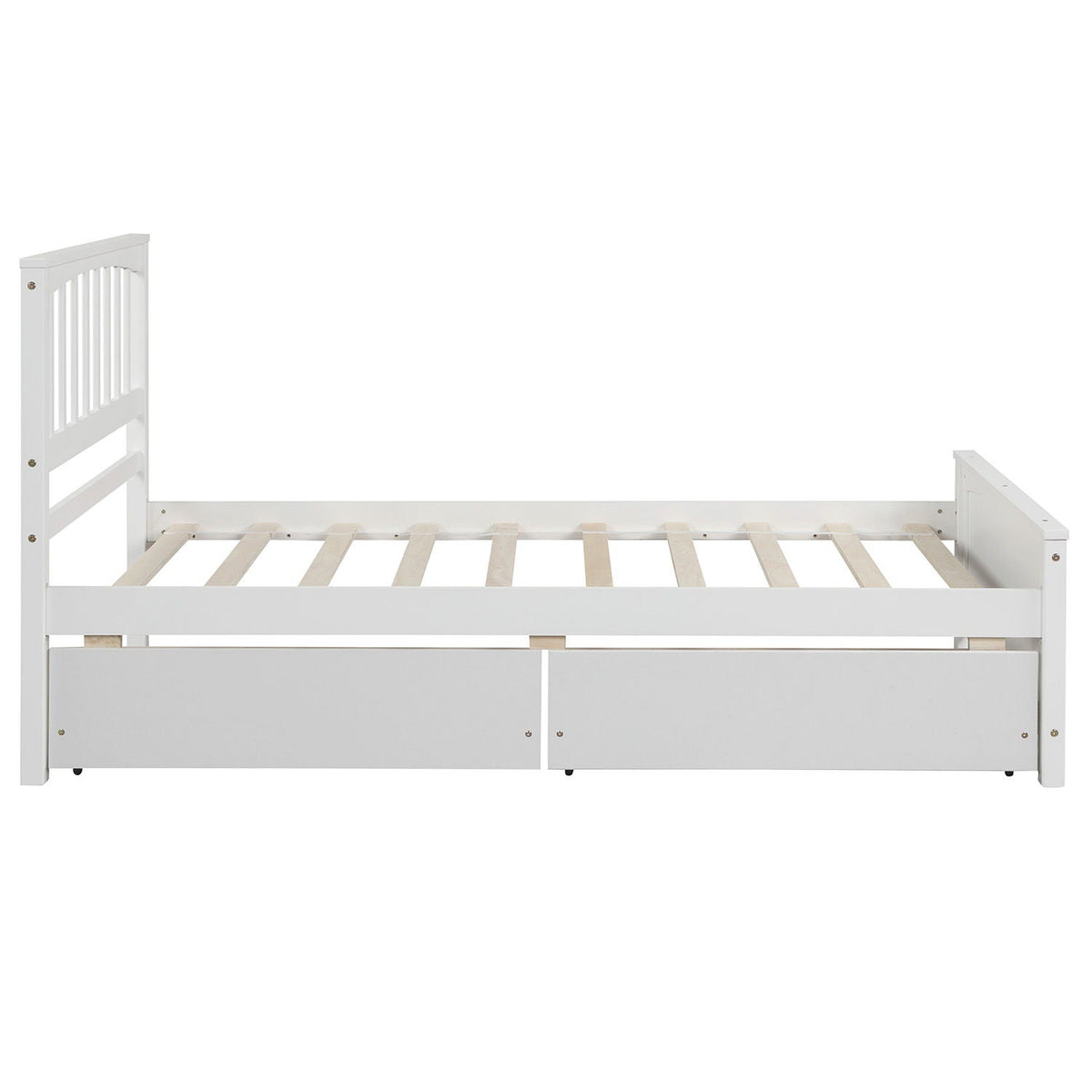 Platform Bed With Two Drawers