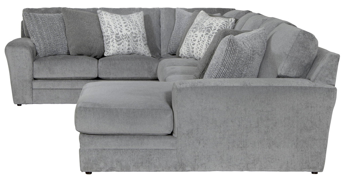 Glacier - Sectional With Included Accent Pillows