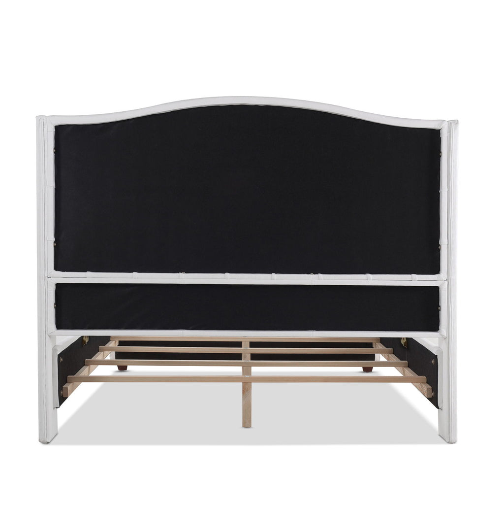 Marcella - Upholstered Shelter Headboard Bed