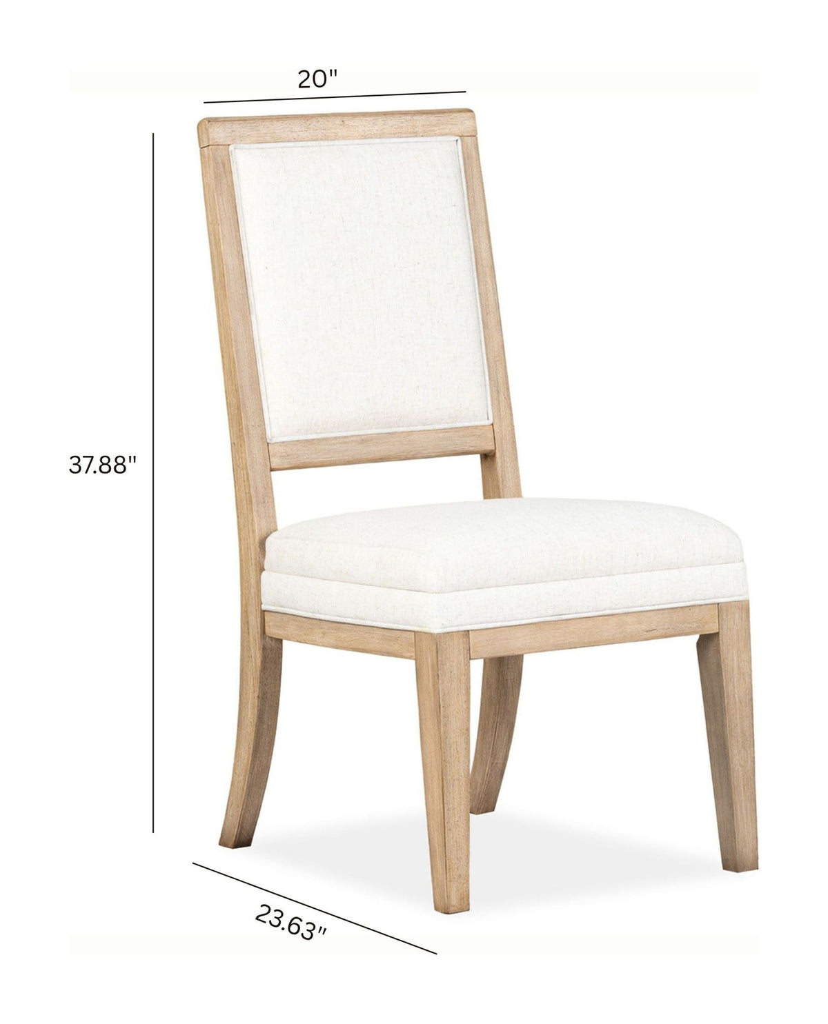 Coventry - Upholstered Side Chair (Set of 2) - Honey Maple