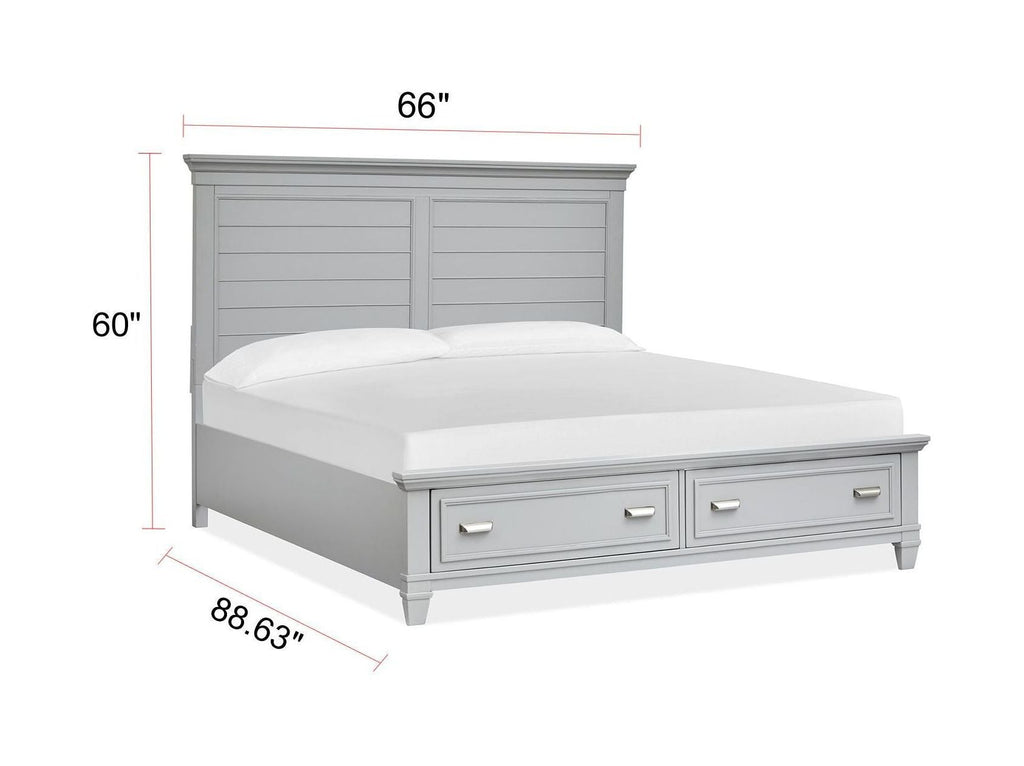Charleston - Panel Storage Bed