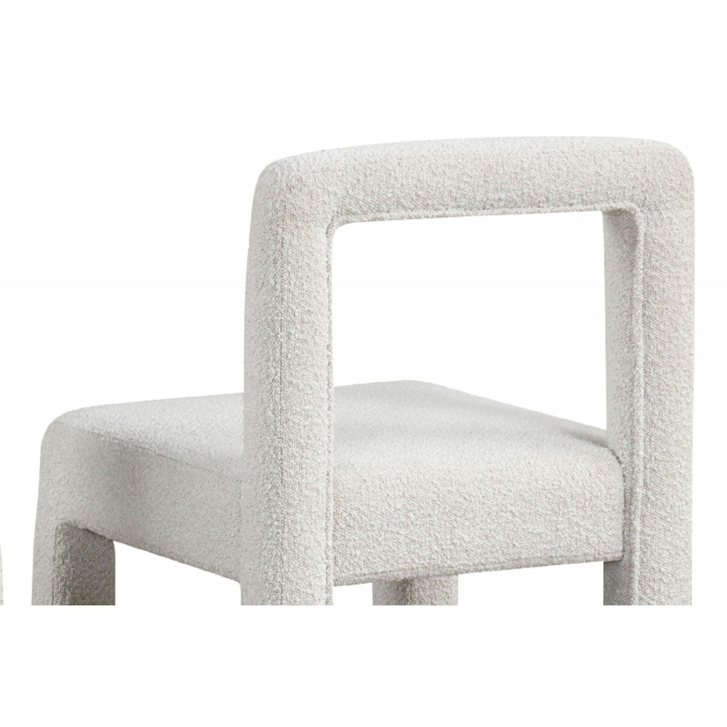 Dining Chairs With Square Open Back (Set of 2)
