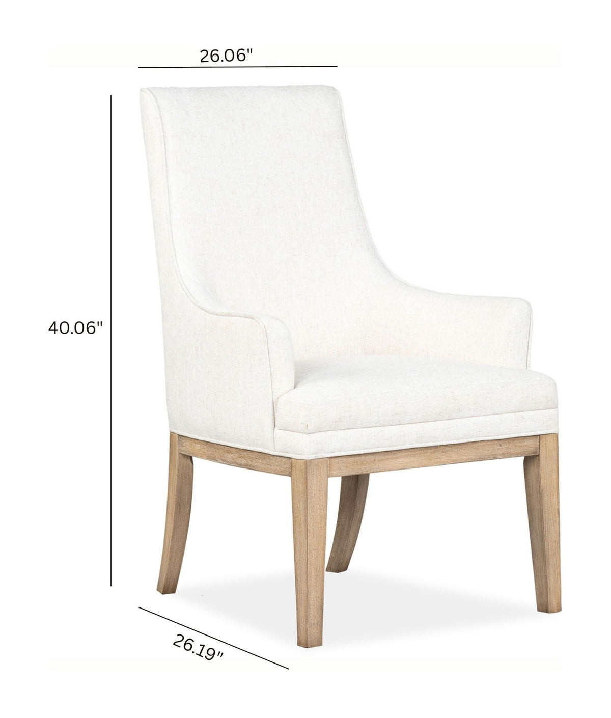Coventry - Upholstered Host Chair (Set of 2) - Honey Maple