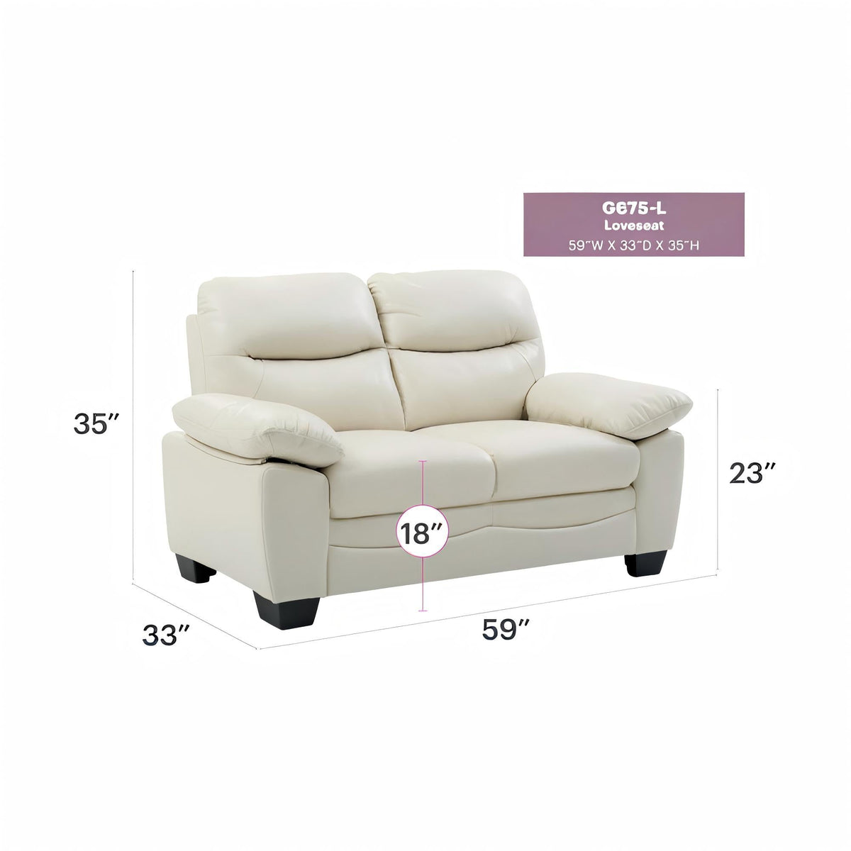 Marta - Loveseat