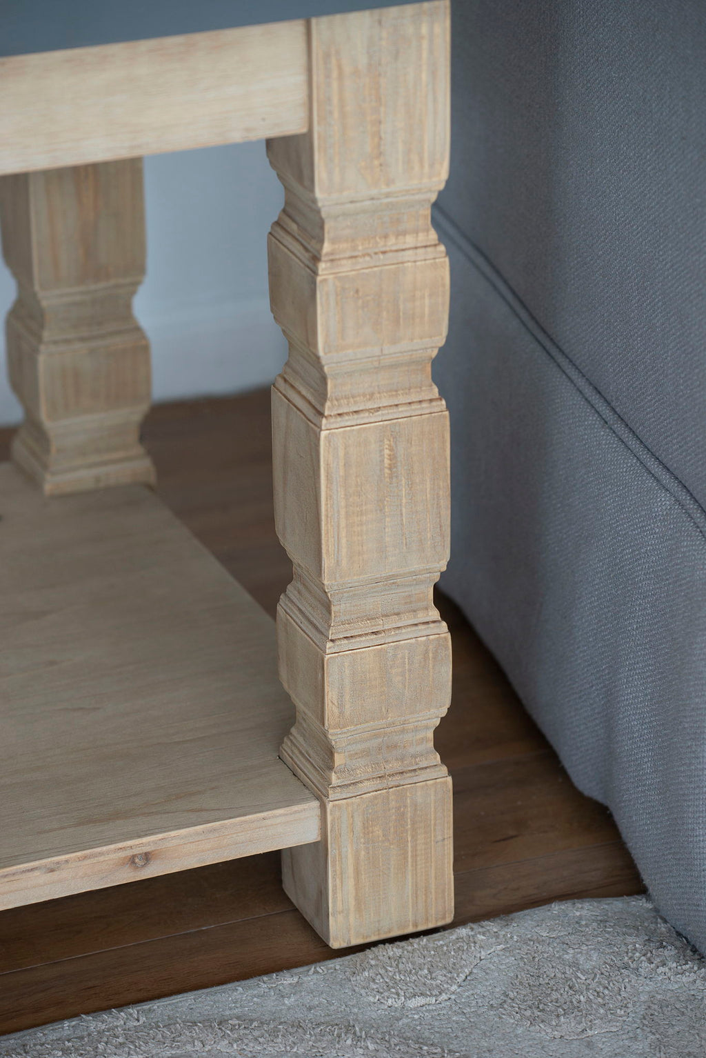 Rustic And Modern Console Table