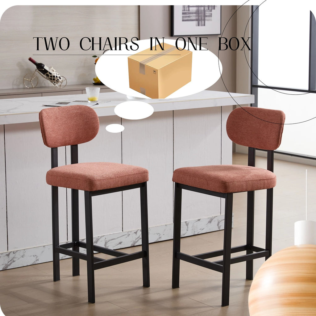Modern Counter Height Stools (Set of 2)
