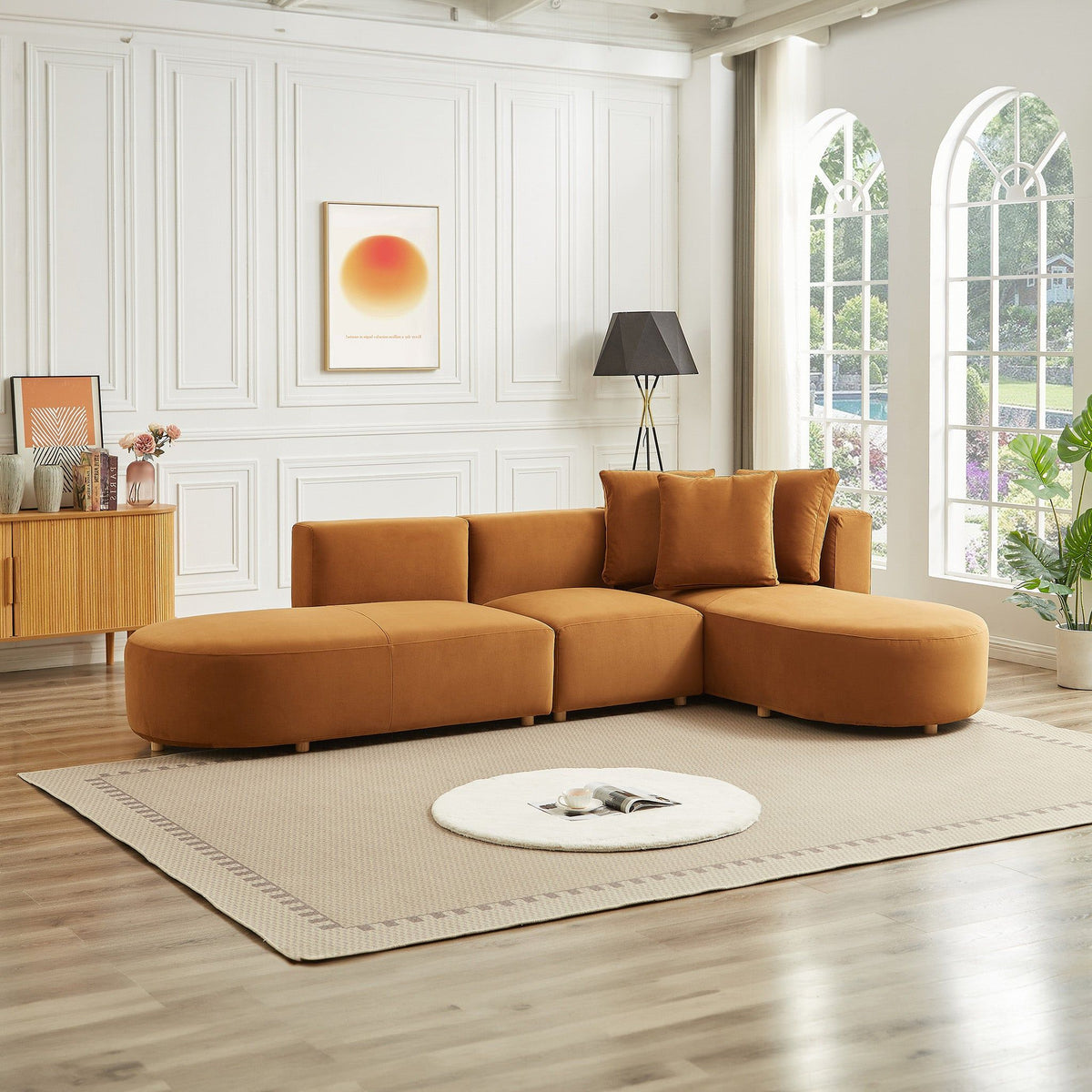 Orby - Stylish Sectional Sofa