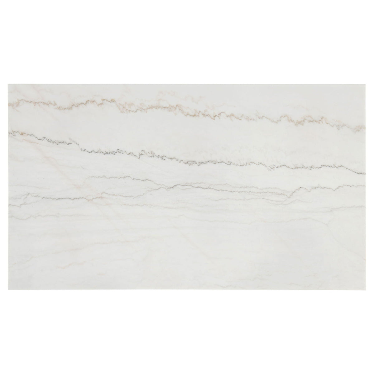 Averill 72-inch Rectangular White Marble Top Dining Table Coffee Bean