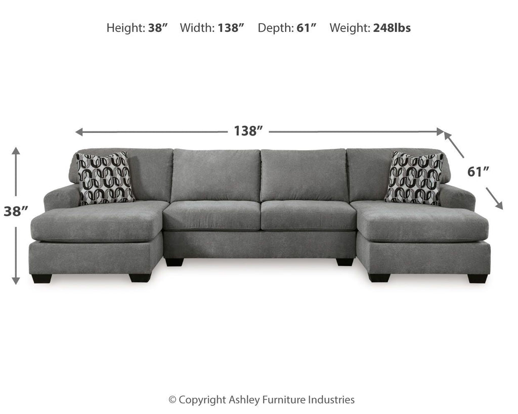 Birkdale Court - 3 Piece Sectional