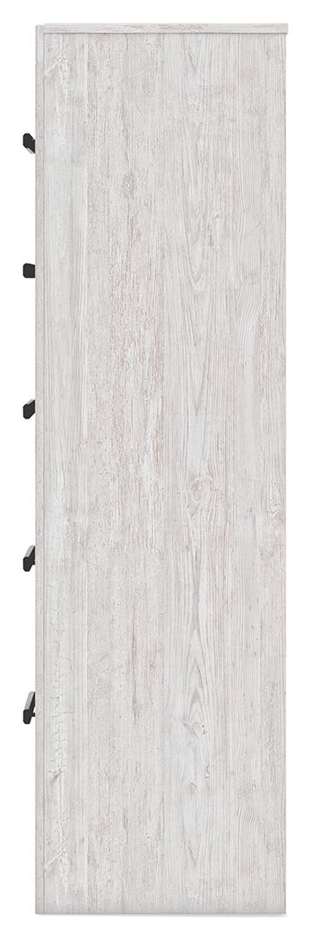 Cayboni - Five Drawer Chest - Whitewash
