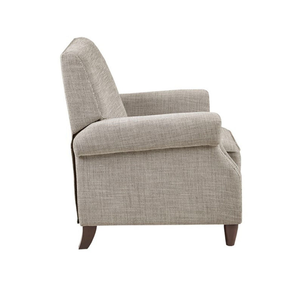 Julian - Push Back Recliner With Reclining Function - Sand