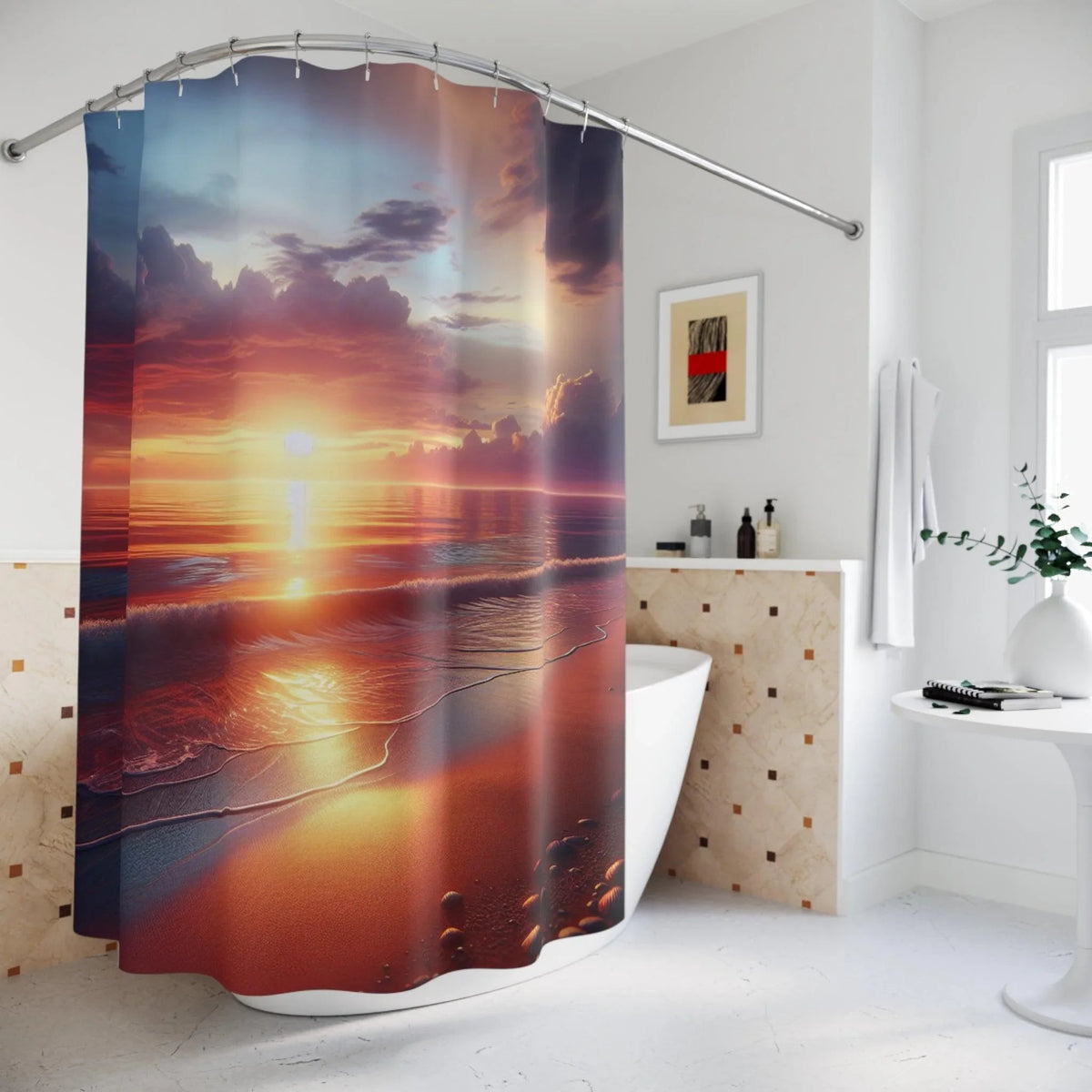 Sunset Shower Curtains
