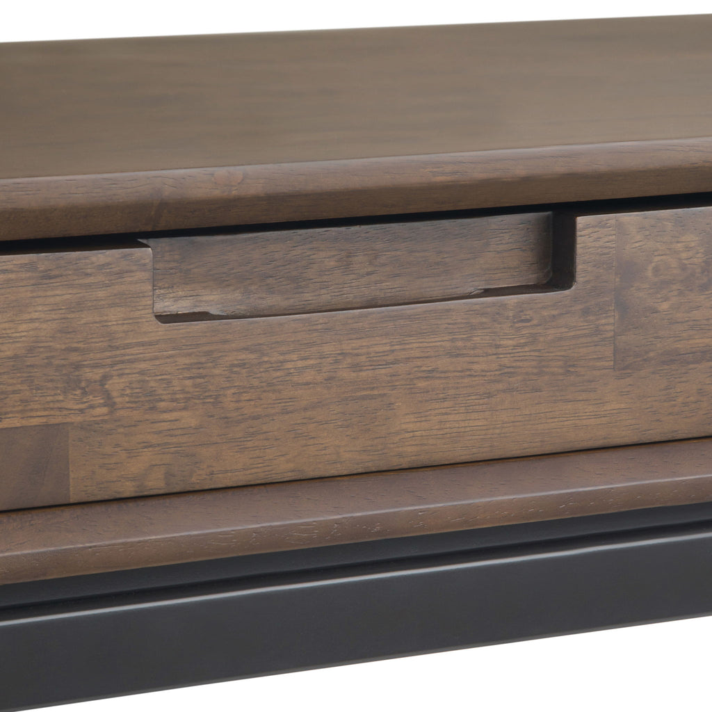 Banting - Mid Century Wide Desk, Handcrafted