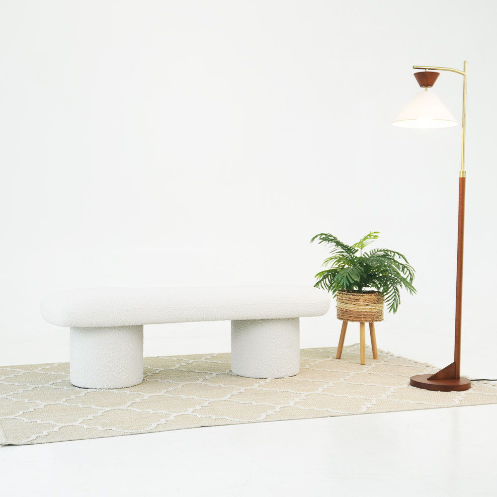 Randolph - Bench - Ivory