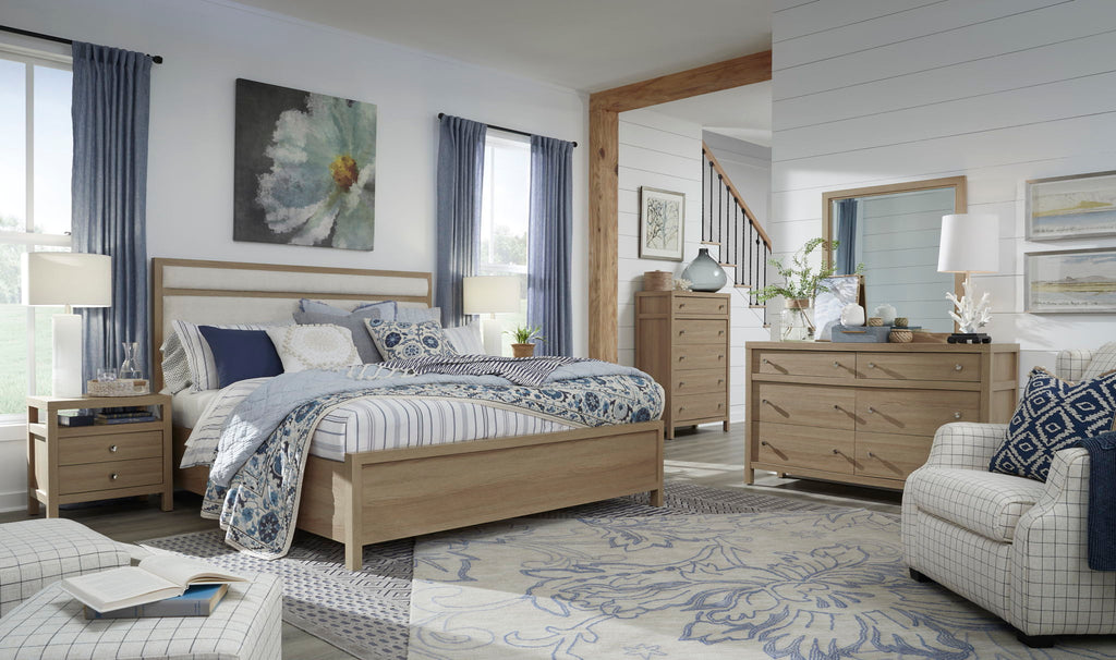 Merrifield - Upholstered Panel Bed