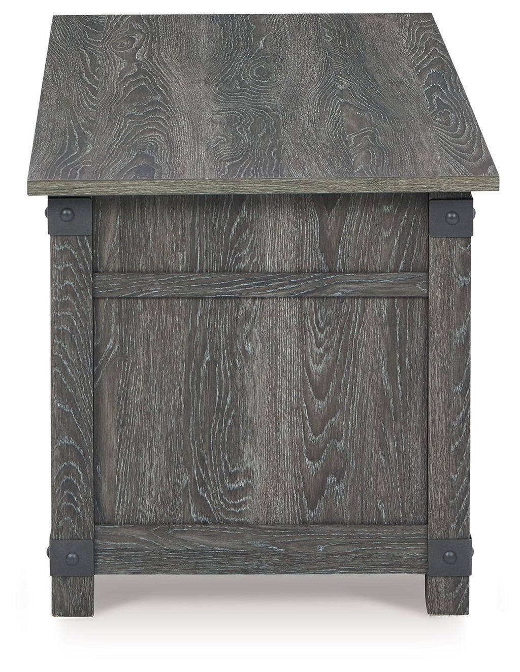 Freedan - Rect Lift Top Cocktail Table - Grayish Brown