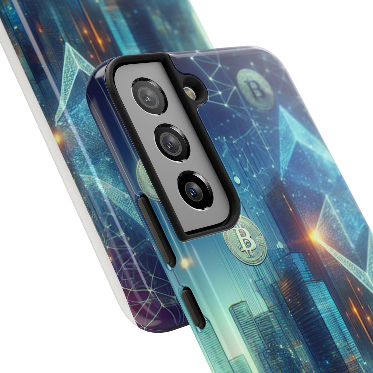 Phone Case - Cryptocurrency Enthusiasts Futuristic Design