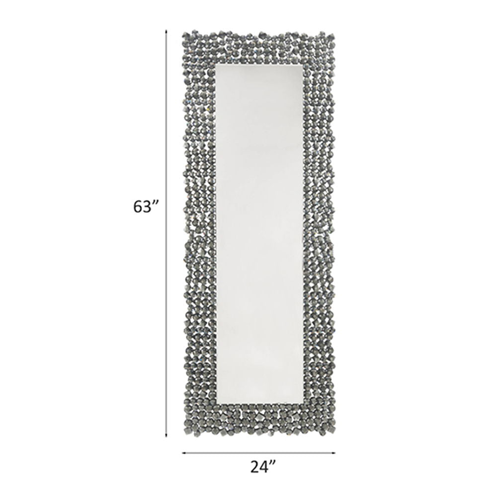 Kachina - 63" Accent Mirror - Mirrored & Faux Gems