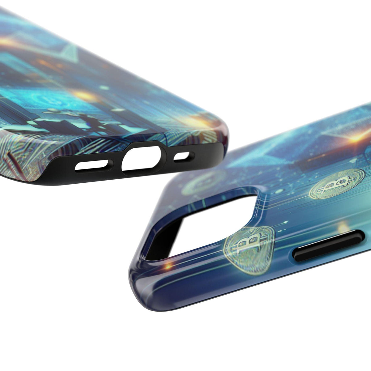 Phone Case - Cryptocurrency Enthusiasts Futuristic Design