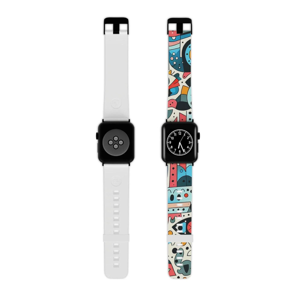 Watch Band - Wacky Color Pattern Design for Apple Watch