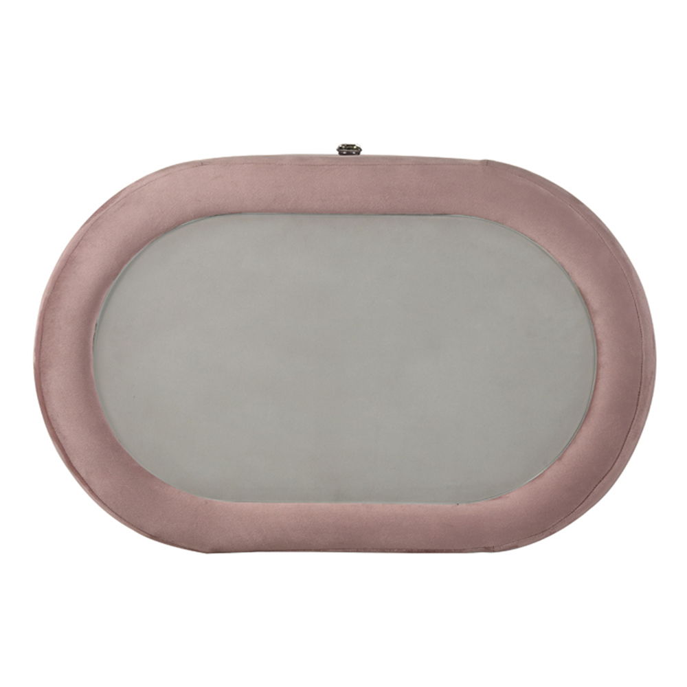 Salonia - Nightstand - Pink Velvet