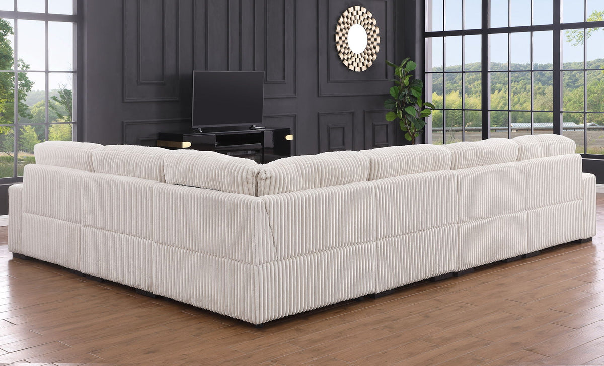 Nadine - Modular Corner Sectional Sofa With Left Facing Chaise