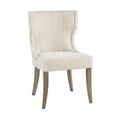 Elegant Design Dining Chair Polyester - Cream