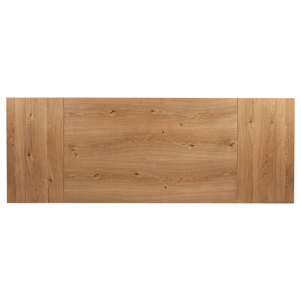 Middleton 106-inch Extension Leaf Dining Table Natural Brown